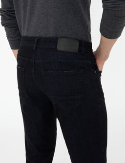 Lacivert Slim Fit Jean Pantolon