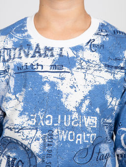 Лонгслив "Марк" индиго