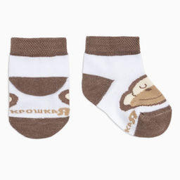 Набор носков Крошка Я «Monkey», 2 пары, 8-10 см