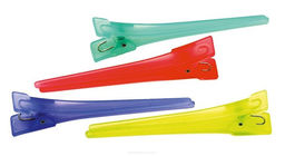 Dewal Зажим для волос средний CL2521, пластик, разноцветный, 6 см, 12 шт. фото 2