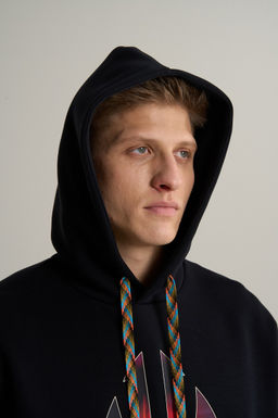Худи Черный KAI Sweat Hoodie - Anta фото 9