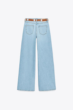 JEANS Z1975 STRAIGHT HIGH-WAIST FULL LENGTH - Zara фото 6