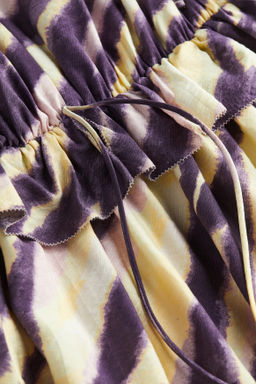 Vestido drapeado con tiras decorativas - H&m фото 2