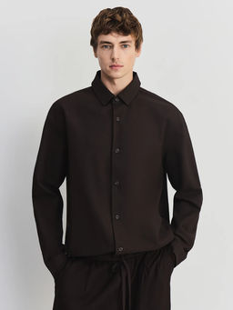 Рубашка из льна и хлопка / Zarina  фото 3