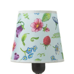 Абажур для светильника универсальный BayerLux Мелкие цветы, прищепка,14?14?13 см  фото 4