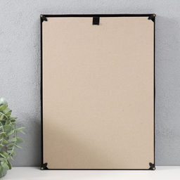 Фоторамка пластик 21х30 см 5 серия, тёмно-шоколадный (пластиковый экран)