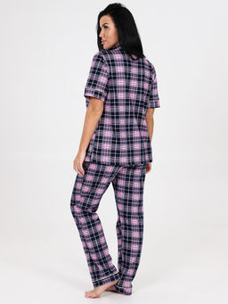 7 ПИЖАМНЫЙ КОСТЮМ (Розовая клетка) - А-дина фото 6