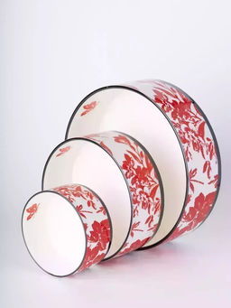 Набор салатников 21см,15.5см,10.5см в под.уп. Фарфор арт.142-082 /Lenardi/  фото 4