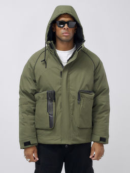 Куртка зимняя до - 20 бежевого цвета цвета хаки - Mtforce фото 2