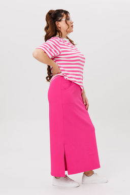 Костюм Michel Chic 1405 розовый, полоска  фото 4