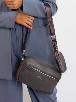 LACCOMA сумка Y1533-1K-серо-фиолетовый эко кожа полиэстр  фото 4