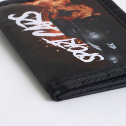 Кошелёк детский на липучке «Выбражулька», чёрный