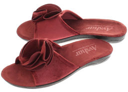 Тапочки Avshar 02870-22_бордо  фото 4