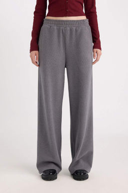 Широкие брюки с широкими карманами и длинными спортивными штанами на шнуровке - Defacto фото 4