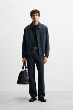 COTTON - LYOCELL TROUSERS