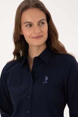 Kad_n Lacivert Uzun Kollu Basic G_mlek - U.s. polo assn фото 2