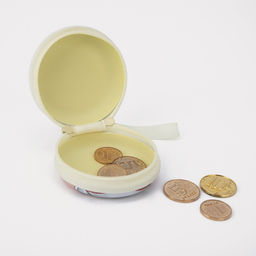 Футляр для монет/наушников на молнии, цвет белый - Simaland фото 3