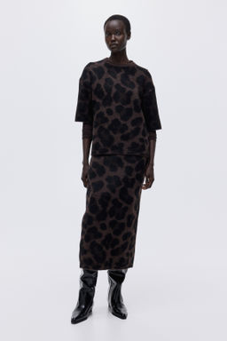 Jersey boxy en punto jacquard - H&m фото 5