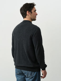 Кардиган из кашемира мужской KM020994-E графит