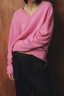 100% WOOL OVERSIZE JUMPER - Zara фото 8