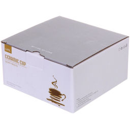 Чайная пара "Поэзия"" (кружка 220мл, блюдце,ложка) синяя