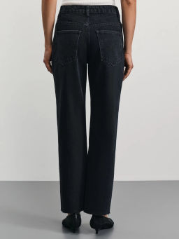 Джинсы straight укороченные / Zarina  фото 4