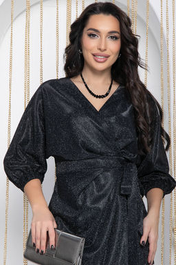 Платье Великолепный век (черное) П12061 - Lt collection фото 5