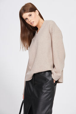Джемпер бежевый - Eola фото 2