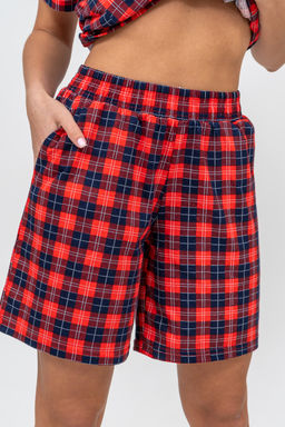 Костюм женский Натали из хлопка в клетку  фото 19