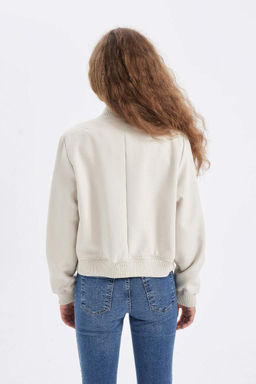 Куртка-пальто стандартного кроя - Defacto фото 7