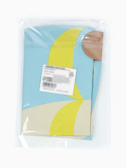 Цена за 2 шт. Воздушный шар фольгированный 34" «Голубой воздушный шар»