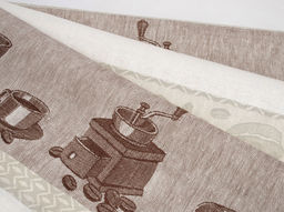 23С154-ШР/фкор/к. Комплект полотенец из 3 шт 49*70 "Бариста" рис. 423