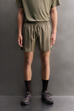 PANTALONES CORTOS B?SICOS ENTRENAMIENTO 7 / Verde claro - Zara фото 2