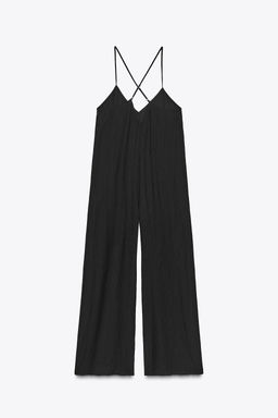 FLOWY TEXTURED JUMPSUIT - Zara фото 22