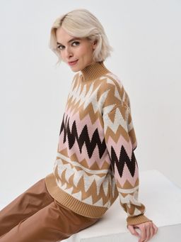 Свитер Be You 7232-40227 из полушерсти - Vay фото 6