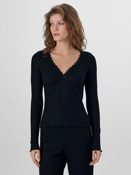 Комплект домашний женский черный - Mark formelle фото 3