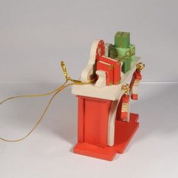 Елочная игрушка - Камин 3020 K - Idh фото 4