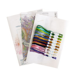 Набор для вышивания М.П.Студия А-061 Лавандовый завтрак 20 х 16 см