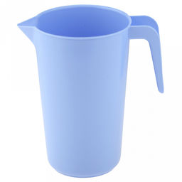 "Садовник" Кувшин пластмассовый 1,2л, h19,5см, светло-голубой, ГОСТ Р 50962-96 (Россия)