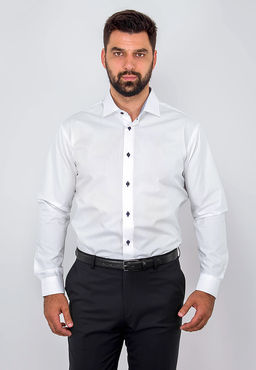 Сорочка мужская длинный рукав GREG 100/139/WH/Z/2p