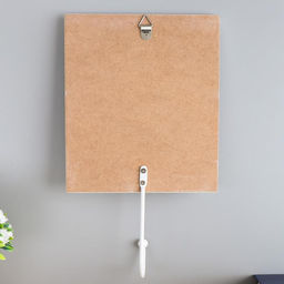 Настенный крючок декоративный дерево Сердце на веревочке, панно, 23.5?13.2?4.5 см