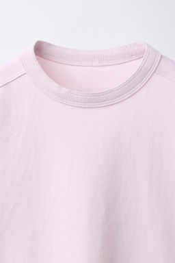 BASIC INTERLOCK T-SHIRT - Zara фото 10