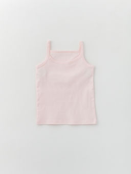 Майка для девочки из рибаны, розовый - Lesi kids фото 16