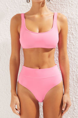 TRENDYOLMILLA Siyah Bralet Yuksek Bel High Leg Regular Core Bikini Tak?m? TBESS22BT0010  фото 54