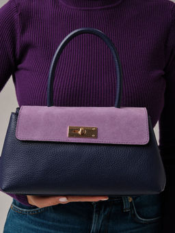 Сумка Deboro 30464 фиолетовый цветок