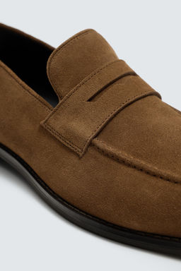 MOCASIN PIEL ANTIFAZ / Marr?n - Zara фото 6