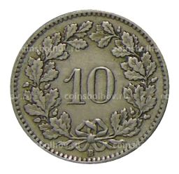 10 раппенов 1927 года Швейцария