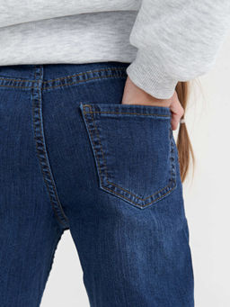 Джинсы regular fit Темно-синие - Bungly фото 7