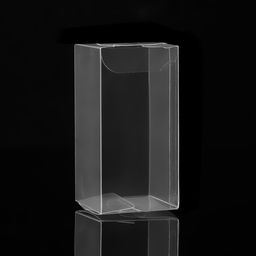 Цена за 5 шт. Складная коробка из PVC 4 x 4 x 8 см