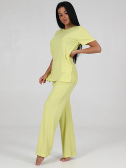423 ПИЖАМА ЖЕНСКАЯ (брюки) (Желтый) - А-дина фото 4